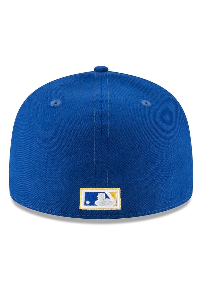 Men's New Era Blue Seattle Mariners Cooperstown Collection Wool 59FIFTY Fitted Hat, Alternate, color, Blue