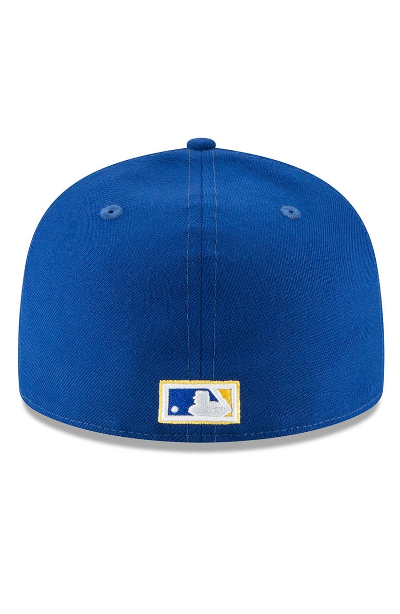 New Era Men's New Era Blue Seattle Mariners Cooperstown Collection Wool 59FIFTY Fitted Hat, Alternate, color, Blue
