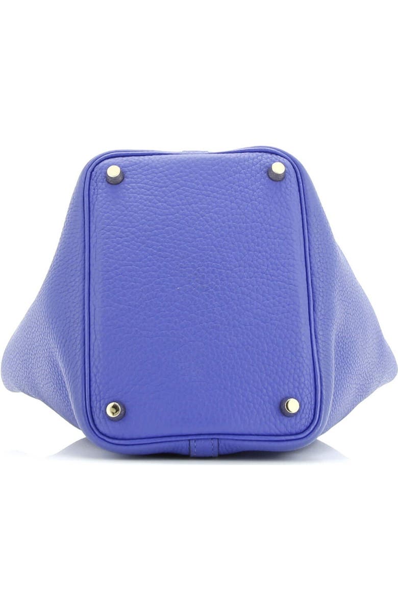 Pre-Owned Hermes Picotin Lock Bag Clemence PM, Alternate, color, Bleu Electrique