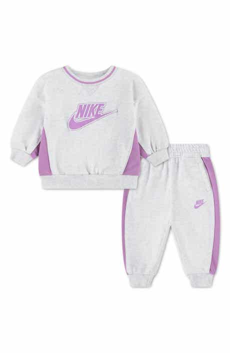 Nike Colorblock Fleece Sweatshirt & Joggers Set