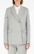 MM by Max Mara Marmo Double Breasted Blazer