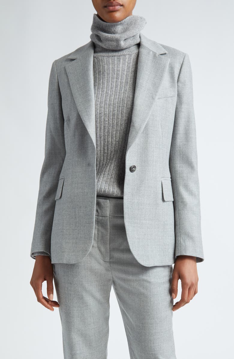 Eleventy Sparkle Wool Blend Blazer, Main, color, 
