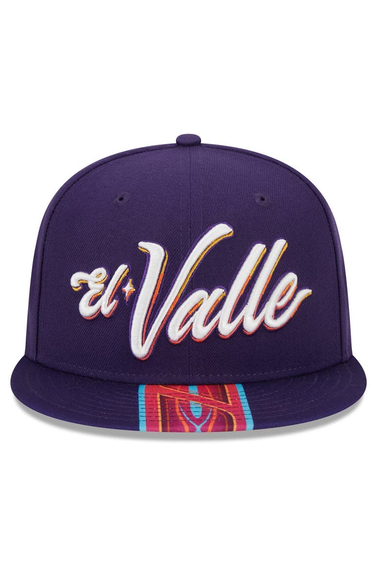 New Era Men's New Era  Purple Phoenix Suns 2023/24 City Edition 59FIFTY Fitted Hat, Alternate, color, 