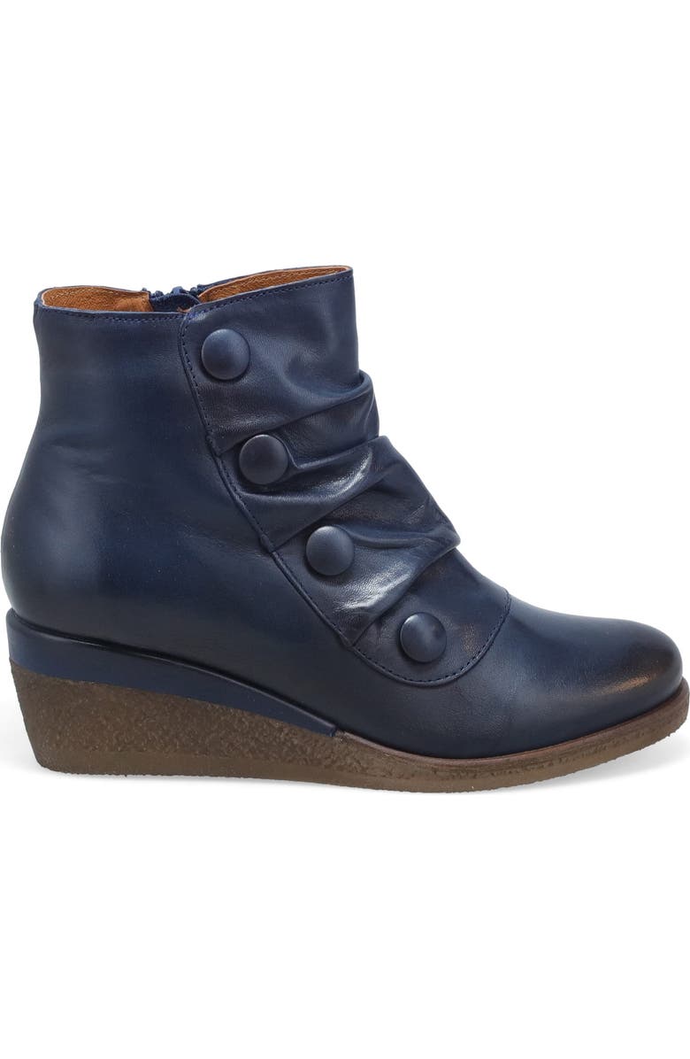 Miz Mooz Maxy Wedge Bootie, Alternate, color, Denim