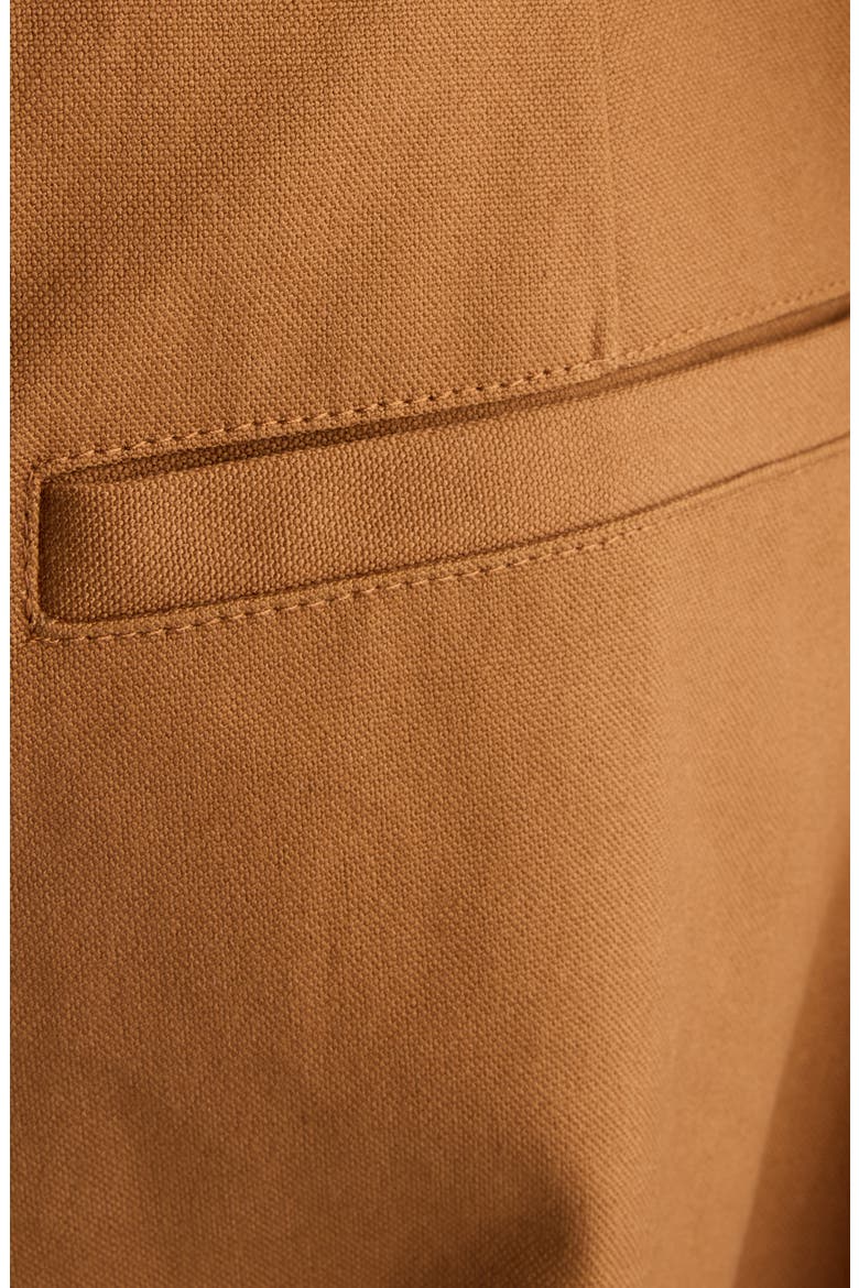 Pleated Long Bermuda Pants, Alternate, color, 2602 CAMEL