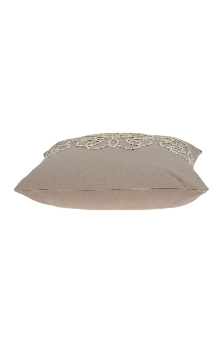 PARKLAND COLLECTION Sutra Transitional Pillow - 20" x 20" - Tan, Alternate, color, Tan