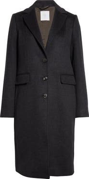Eleventy Virgin Wool Long Coat