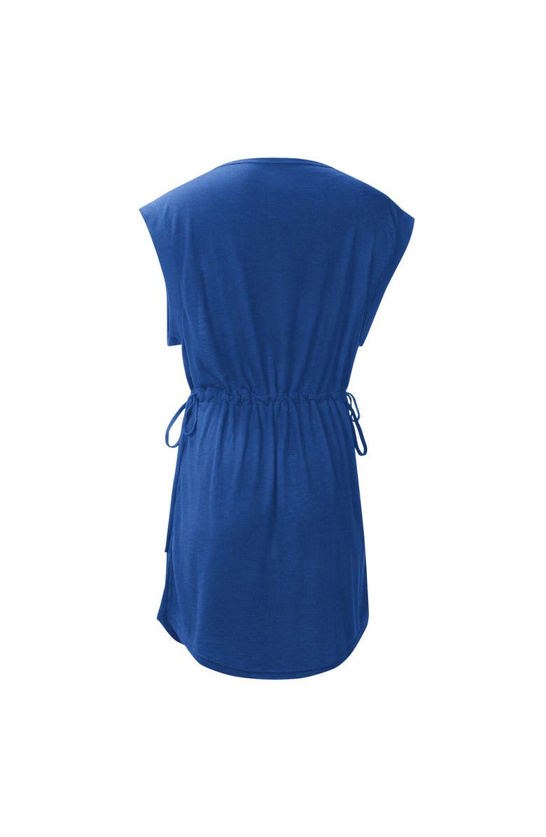 G-III 4HER BY CARL BANKS Women's G-III 4Her by Carl Banks Royal New York Giants G.O.A.T. Swimsuit Cover-Up, Alternate, color, 