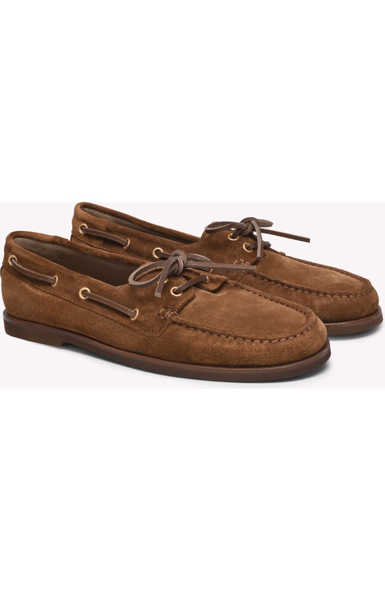 Gianvito Rossi Vandée Mocassin, Alternate, color, Brown Suede