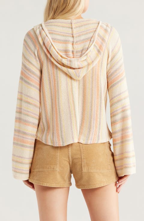 Baja Beach Stripe Hoodie
