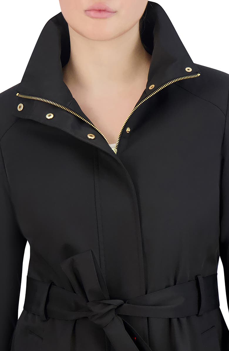Cole Haan Water Resistant Cotton Blend Trench Coat, Alternate, color,