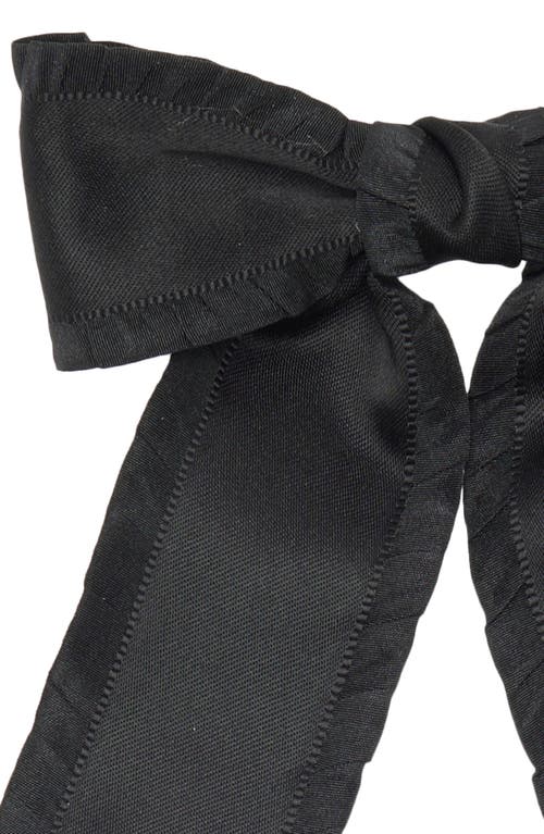 Bp. Set Of 2 Bow Clips In Black- Ivory