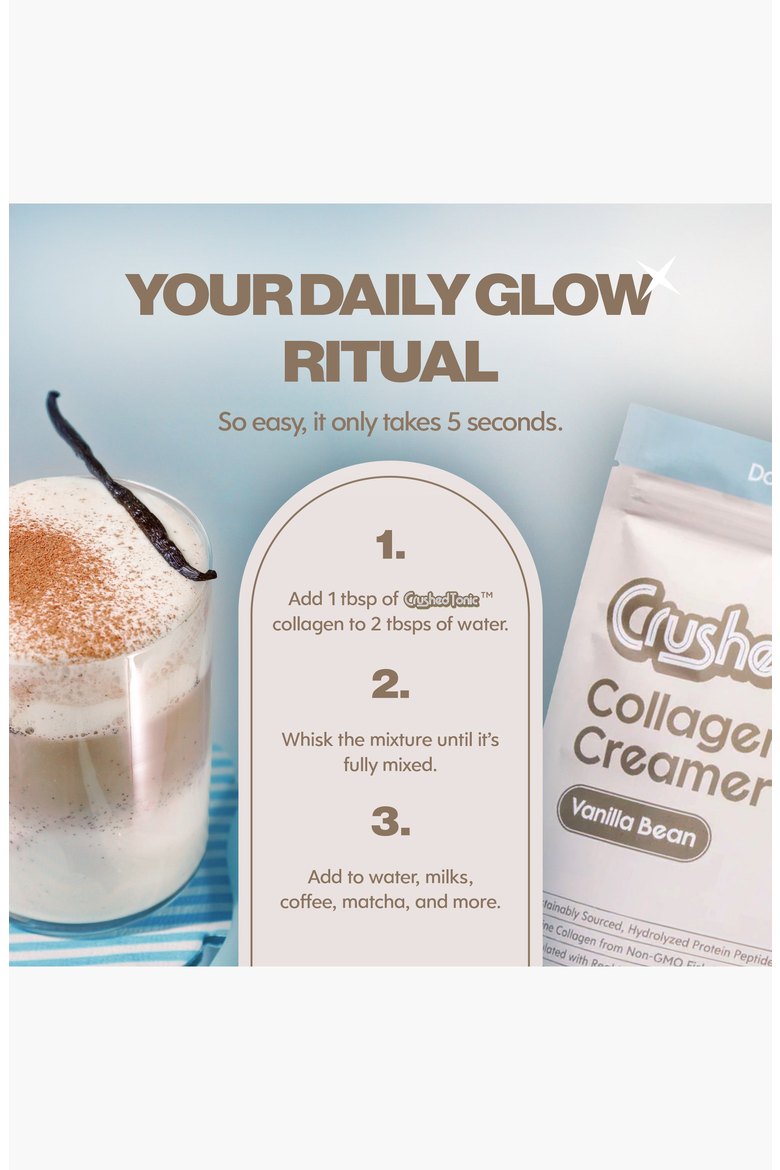 Vanilla Bean Collagen Creamer, Alternate, color, Marine Collagen