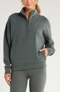 Zella Soft Luxe Half Zip Pullover