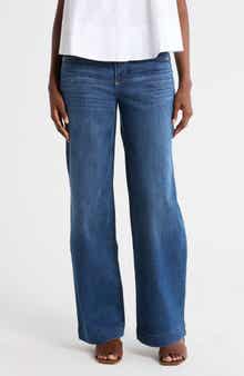 Democracy 'Ab'Solution High Waist Wide Leg Jeans