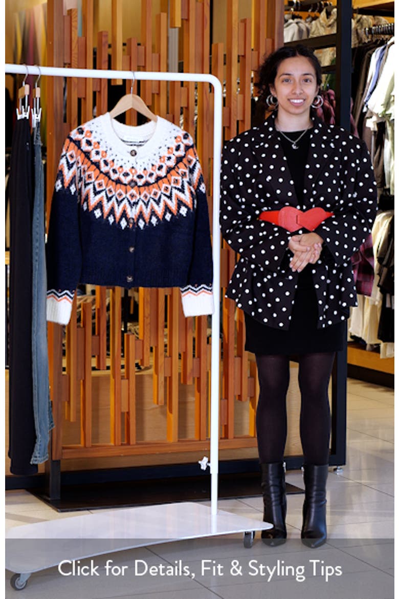 Fair Isle Cardigan video
