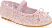 L'AMOUR Kids' Victoria Glitter Flat