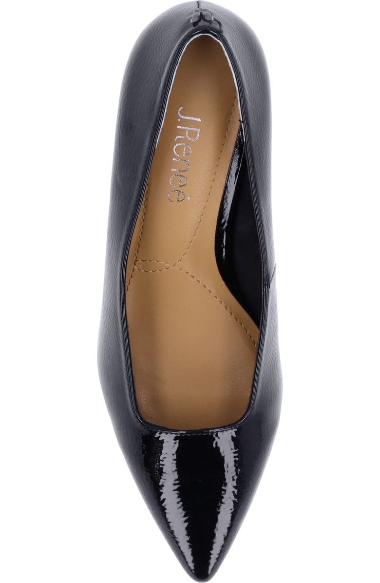 J. Reneé Anisha Pointed Toe Pump, Alternate, color, Black