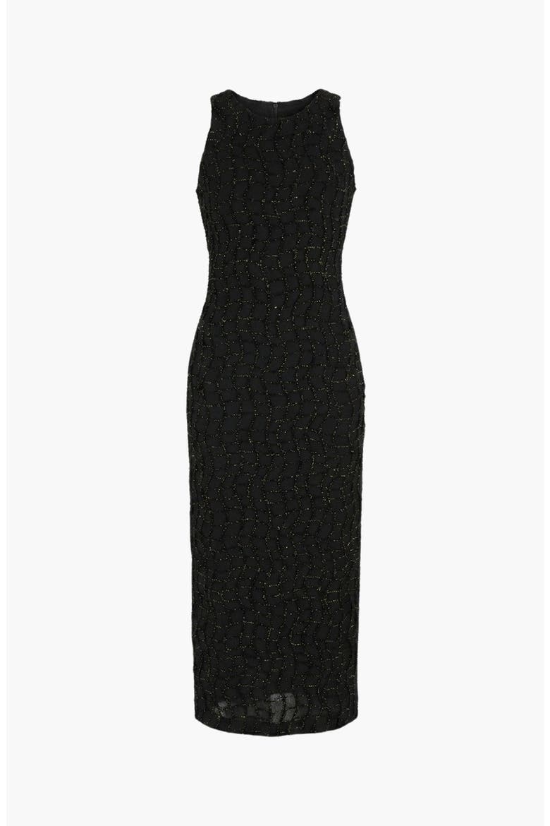 Round Neck Bodycon Dress, Alternate, color, Black