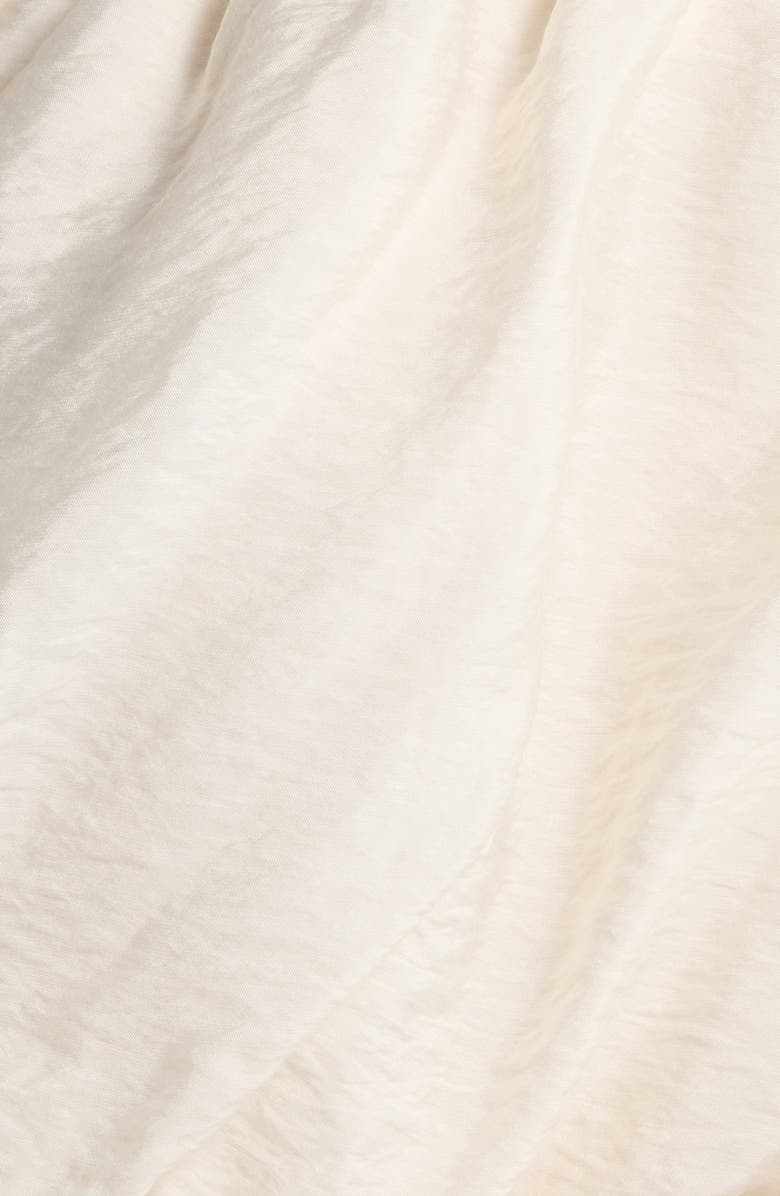 KITTENISH Off the Shoulder Bubble Hem Top, Alternate, color, Egret