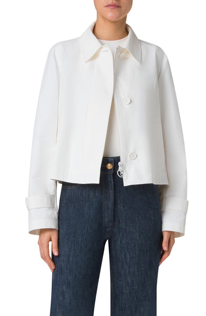 Akris punto Water Repellent Jacket, Main, color, 