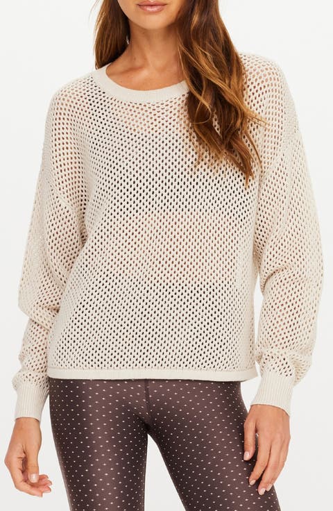 Sebastian Open Stitch Sweater