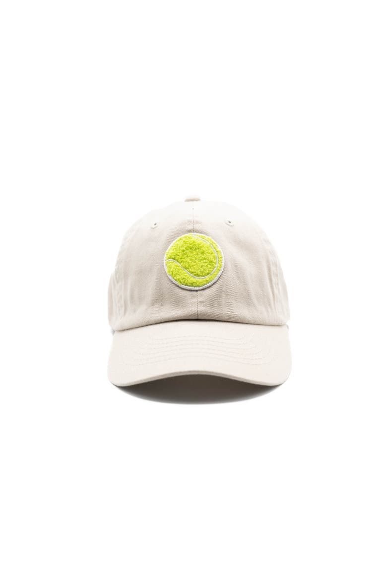 Terry Tennis Hat - Kids, Main, color, Dune