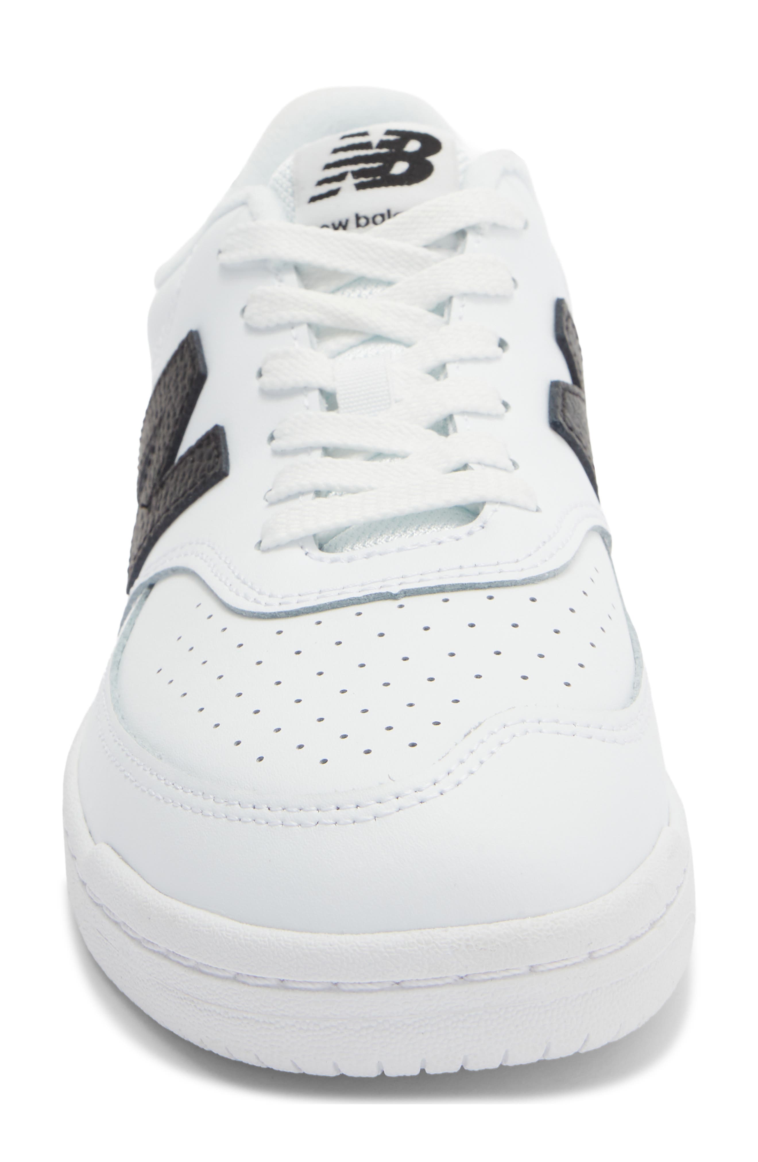 803 Sneaker, Alternate, color, NB 103 WHITE/ BLACK