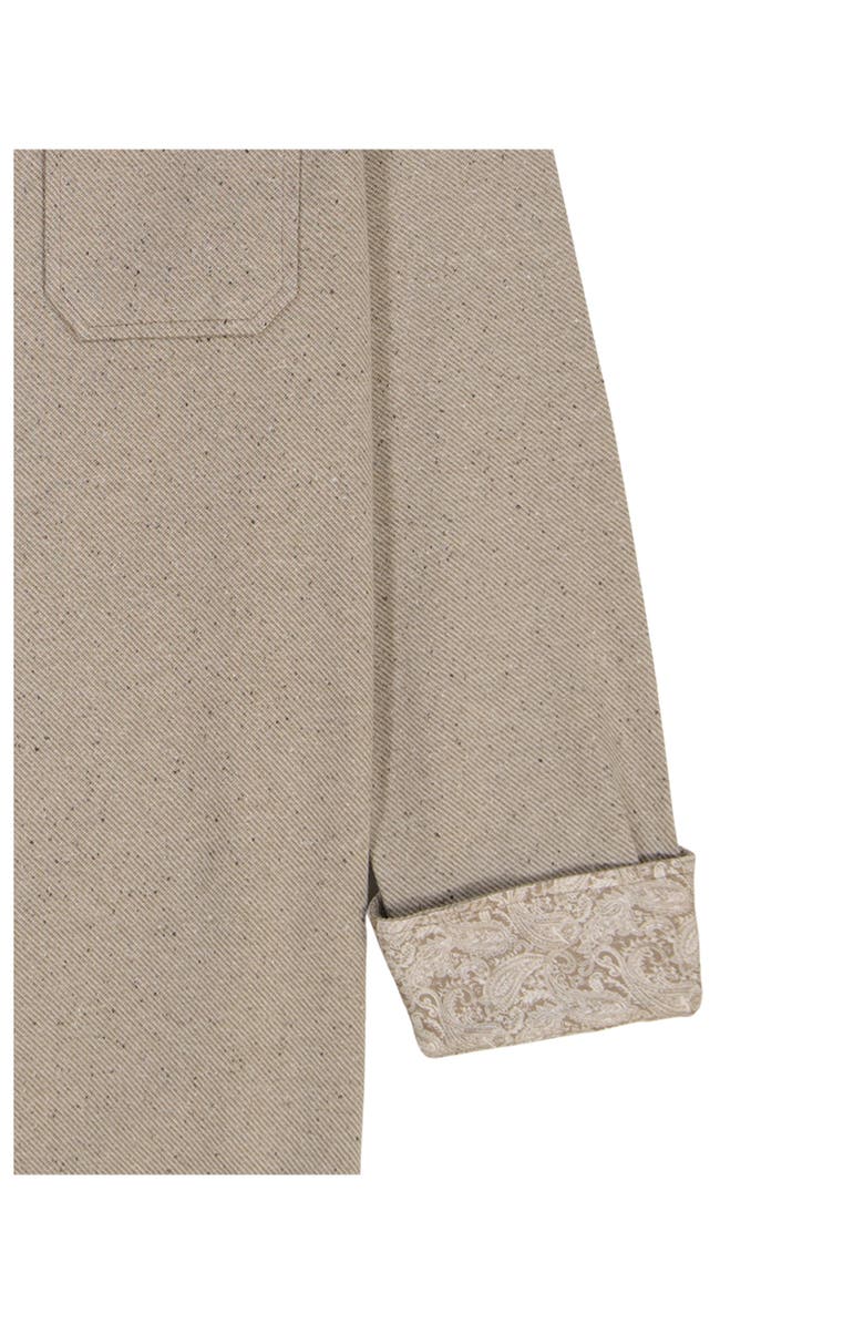 Robert Graham Vigano Knit Overshirt, Alternate, color, Oatmeal