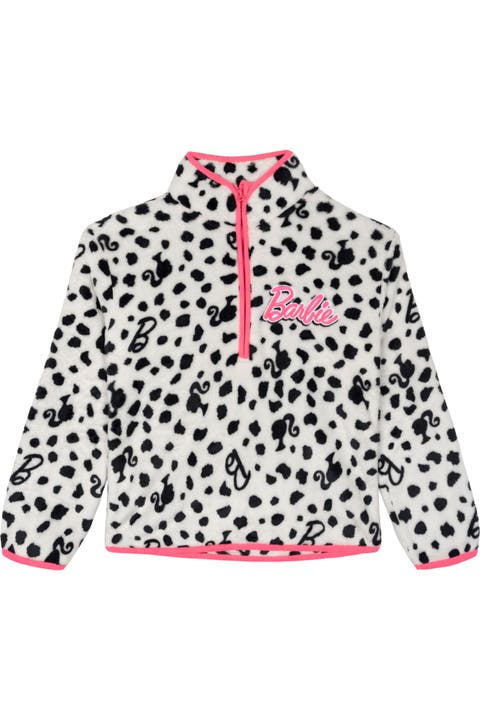 Half-Zip Fleece Pullover Sweatshirt