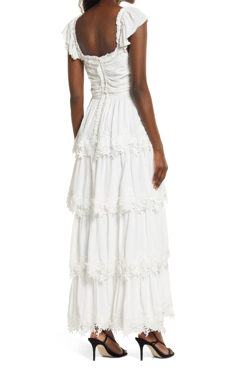 Saylor Narcissa Tiered Maxi Dress, Alternate, color, 