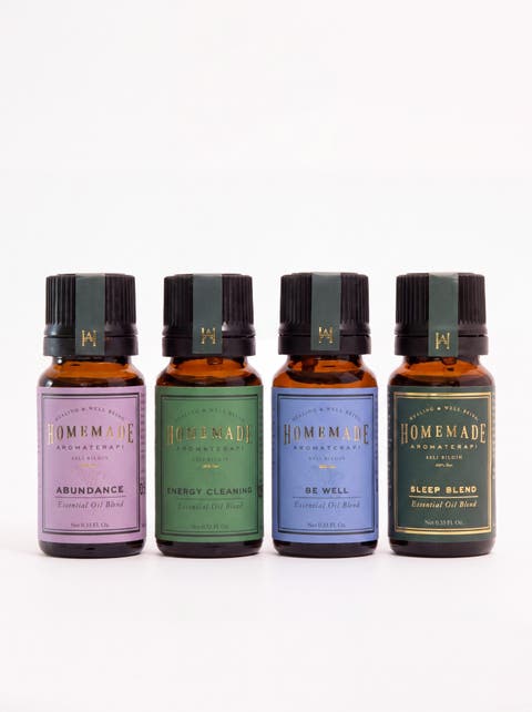 Essential Oil Blend Set 4 pieces