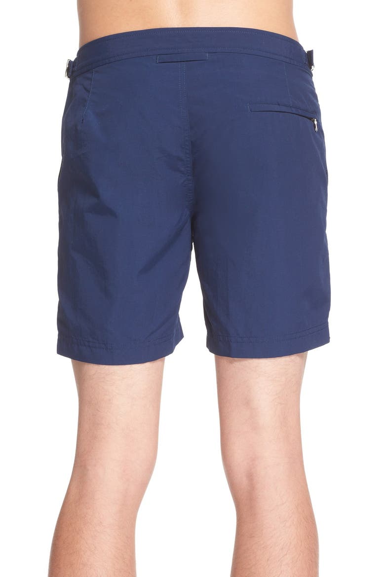 'Bulldog' Swim Trunks, Alternate, color, NAVY