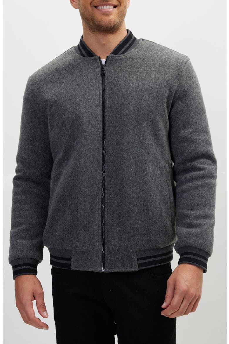 Bomber Jacket, Main, color, ANTHRACITE