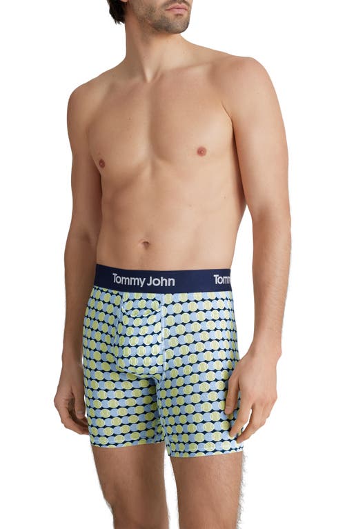 Tommy John Second Skin 6-inch Boxer Briefs In Blue