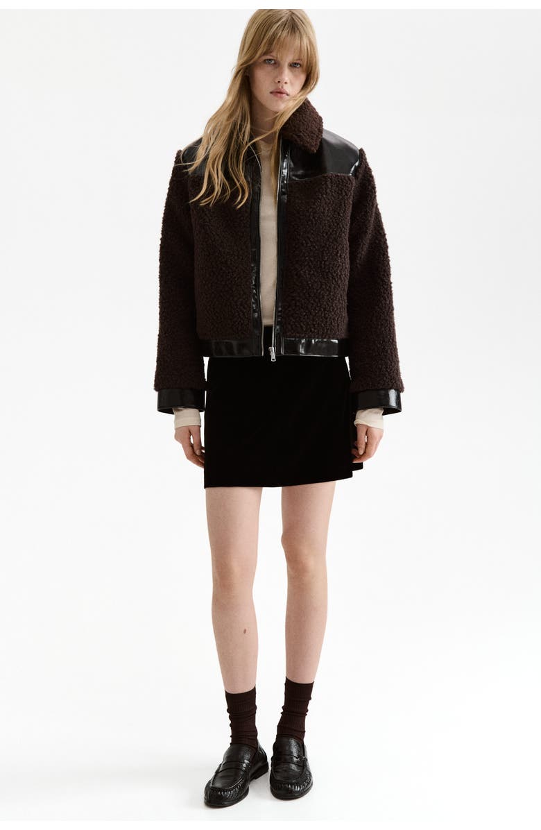 H&M Teddy Jacket, Alternate, color, 