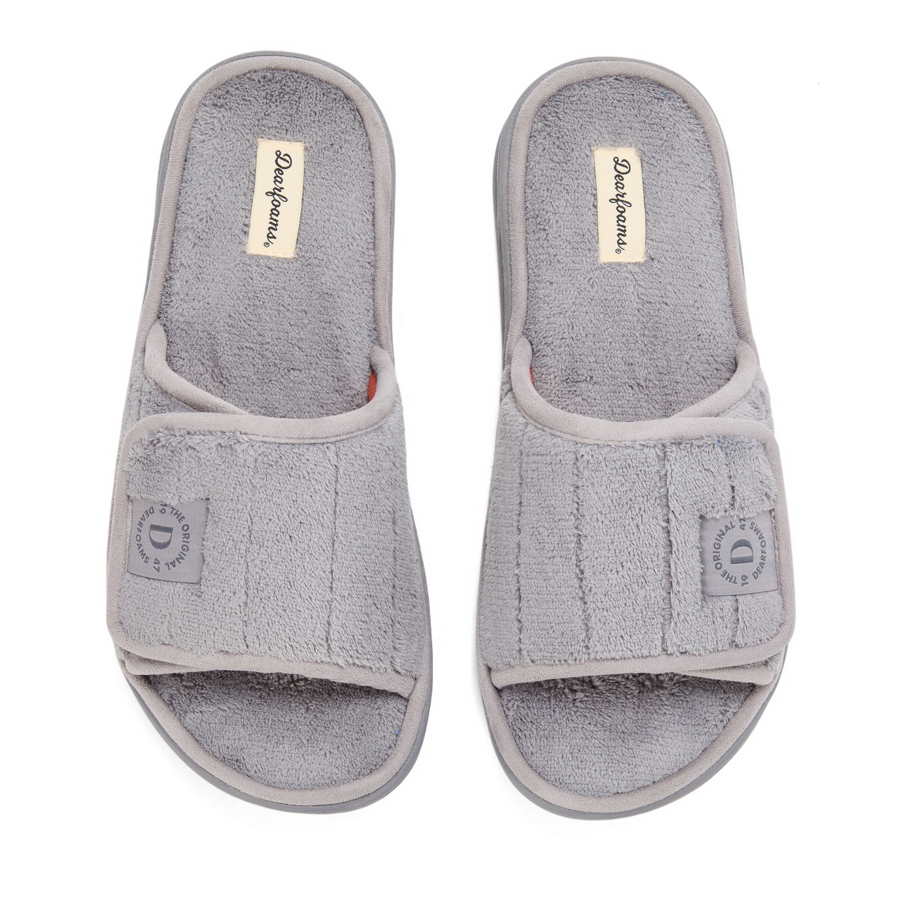 Collin Terry Adjustable Shower Slide Slipper (men), Alternate, color, Medium Grey