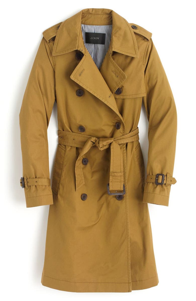 J.CREW FACTORY J.Crew City Trench Coat, Alternate, color, 