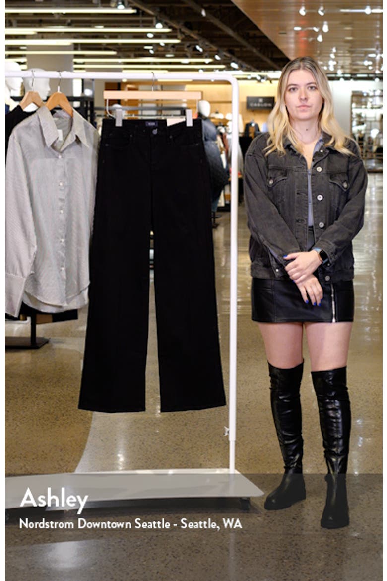 Teresa Rhinestone Wide Leg Jeans video