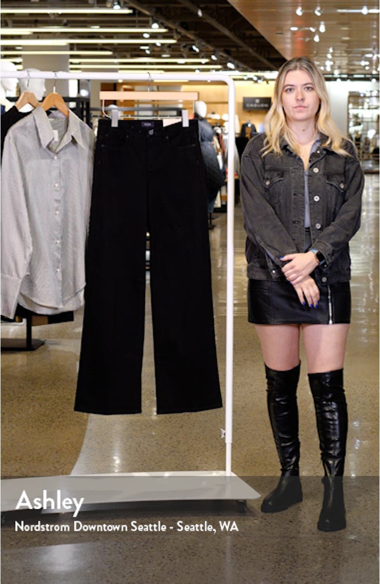 Teresa Rhinestone Wide Leg Jeans, sales video thumbnail