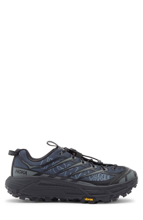 Hoka U Mafate Three2 Wordmark Sneakers In Black