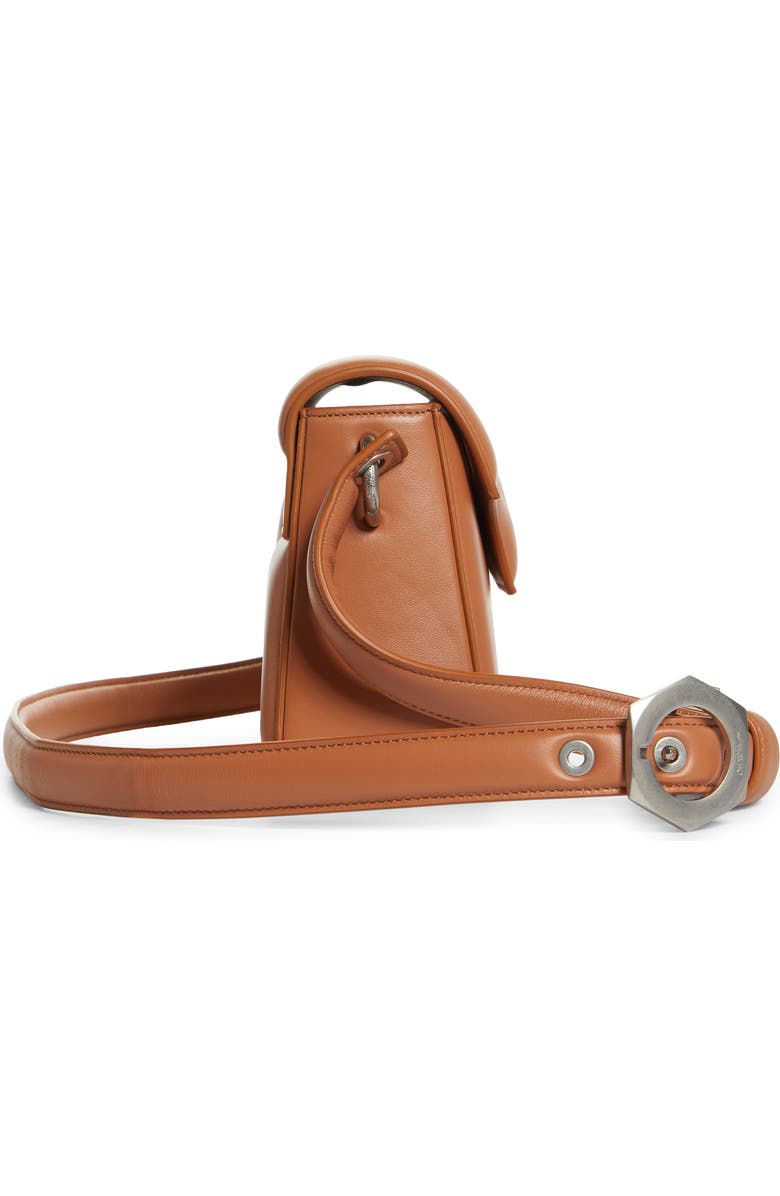 Off-White Burrow 22 Leather Shoulder Bag, Alternate, color,