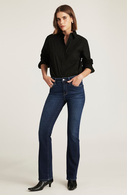 Mavi Jeans Molly Mid Rise Bootcut Jeans In Blue