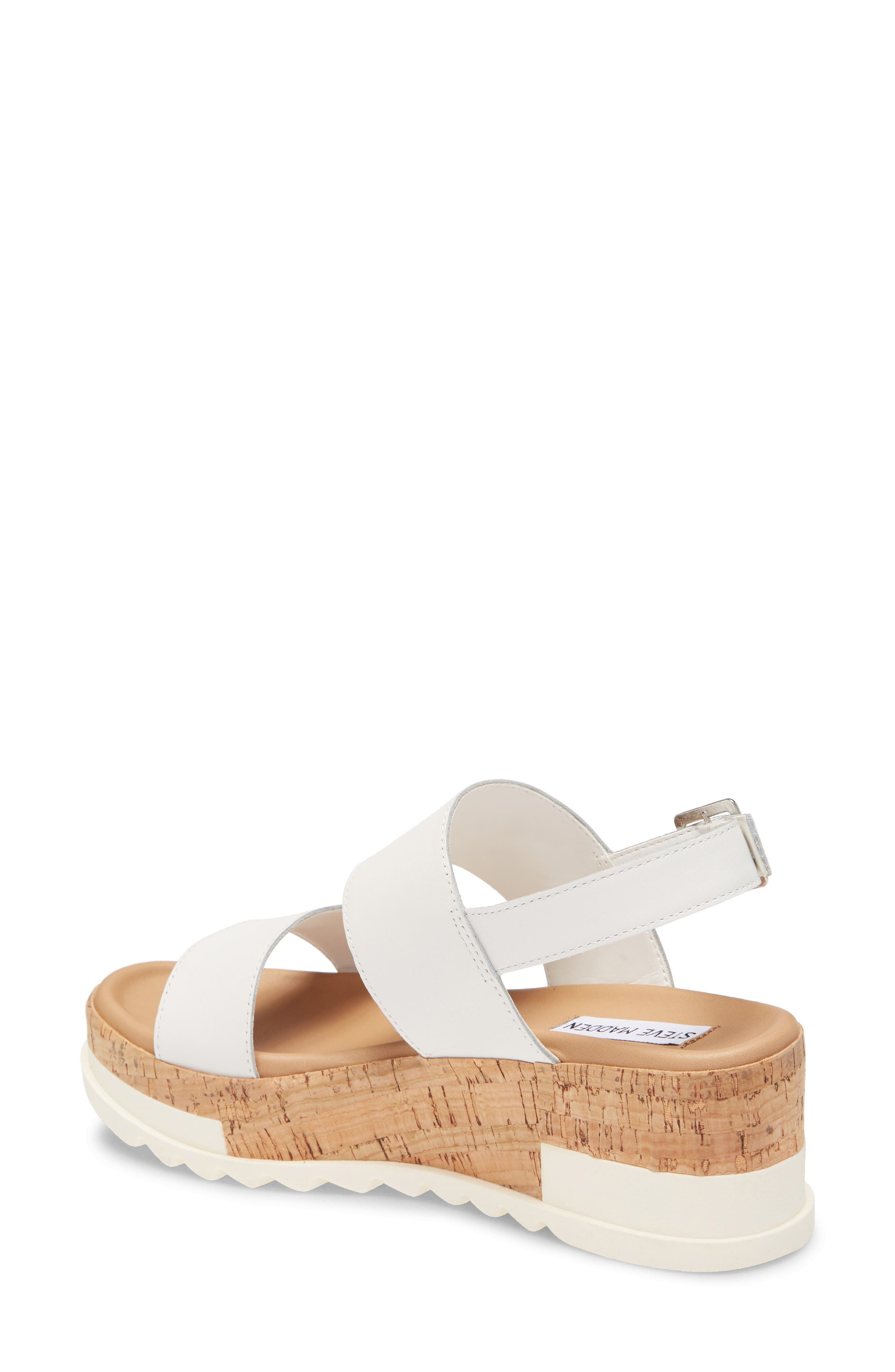 Steve Madden Brenda Wedge Sandal, Alternate, color, 