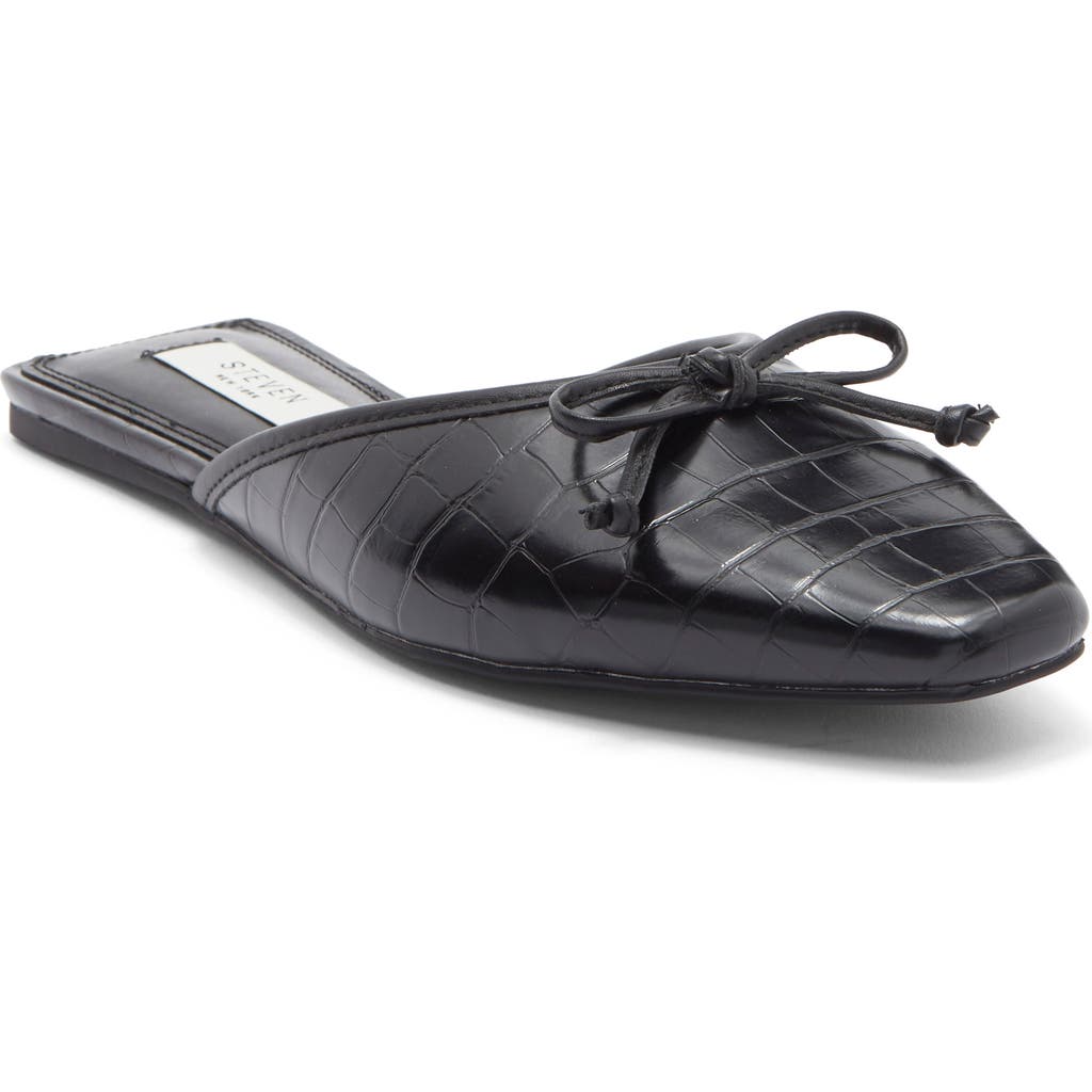 Steven New York Calandra Mule In Black