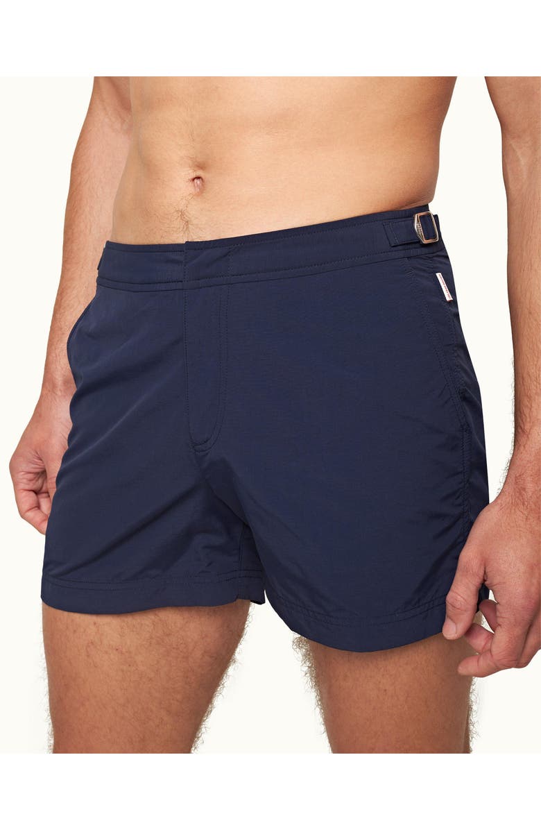 Orlebar Brown Setter Shorter Length Swim Shorts, Alternate, color, Navy