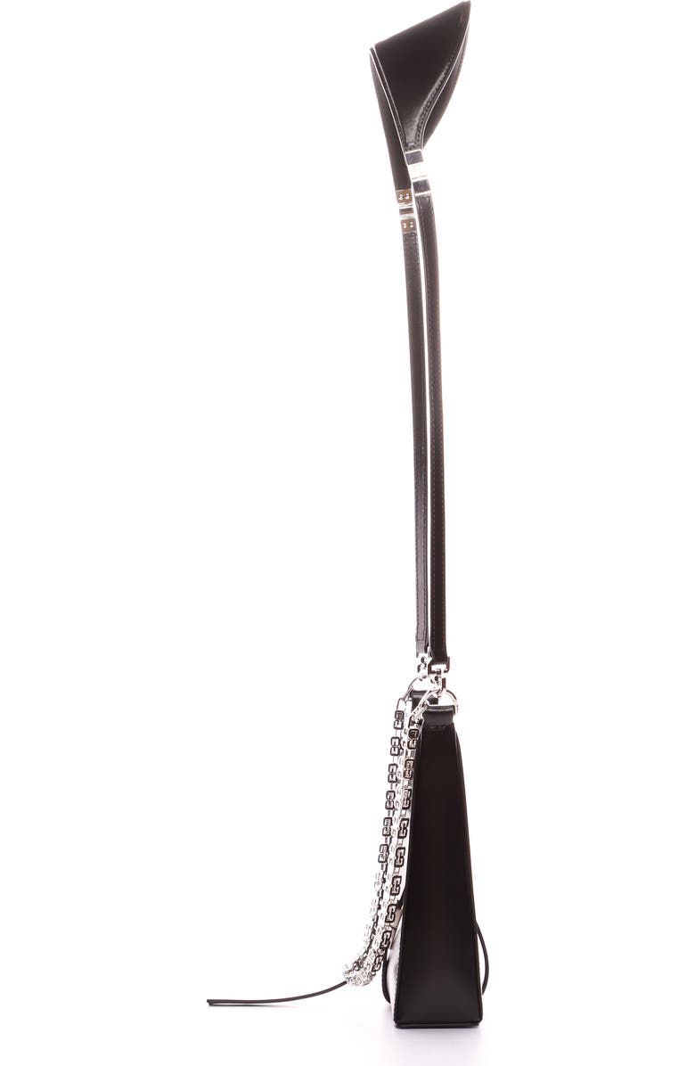 Givenchy Mini Cutout Chain Strap Leather Crossbody Bag, Alternate, color,