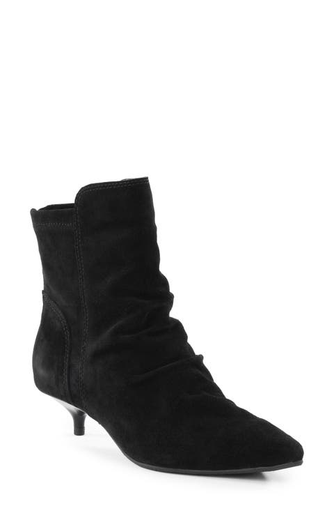 Modern Romance Leather Bootie