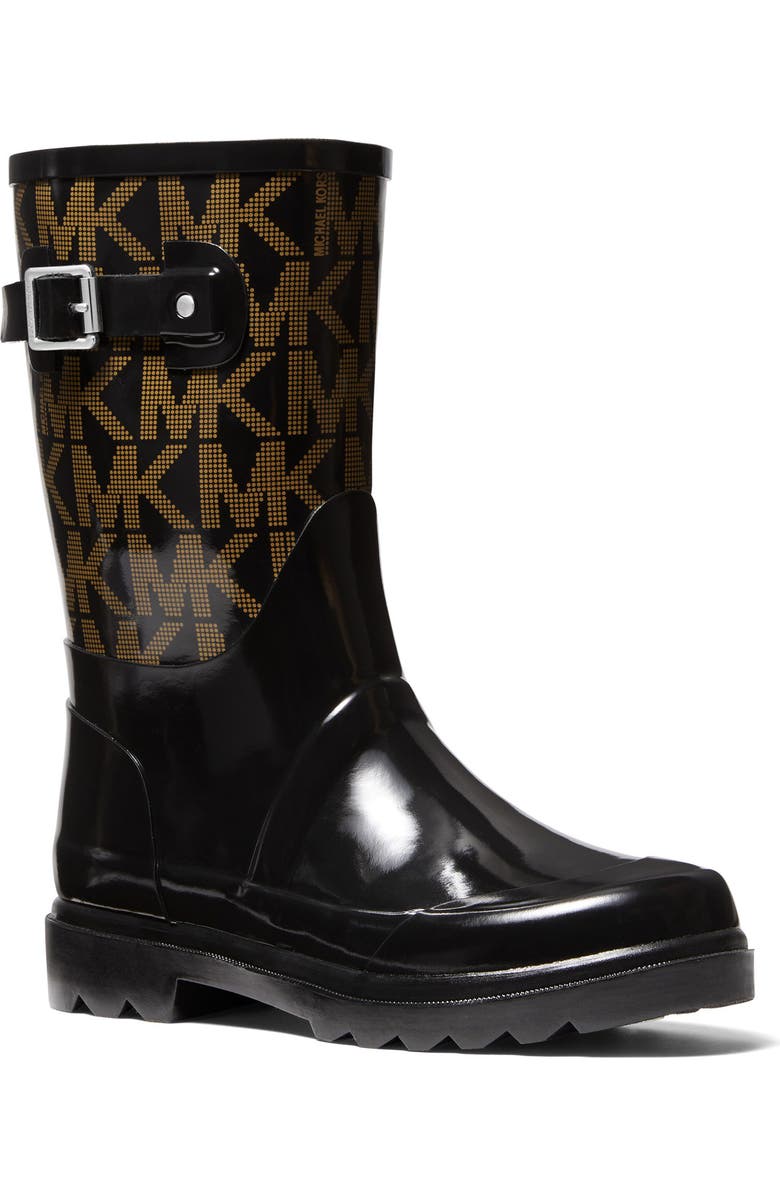 MICHAEL Michael Kors 'Logo - Mid' Rain Boot, Main, color,