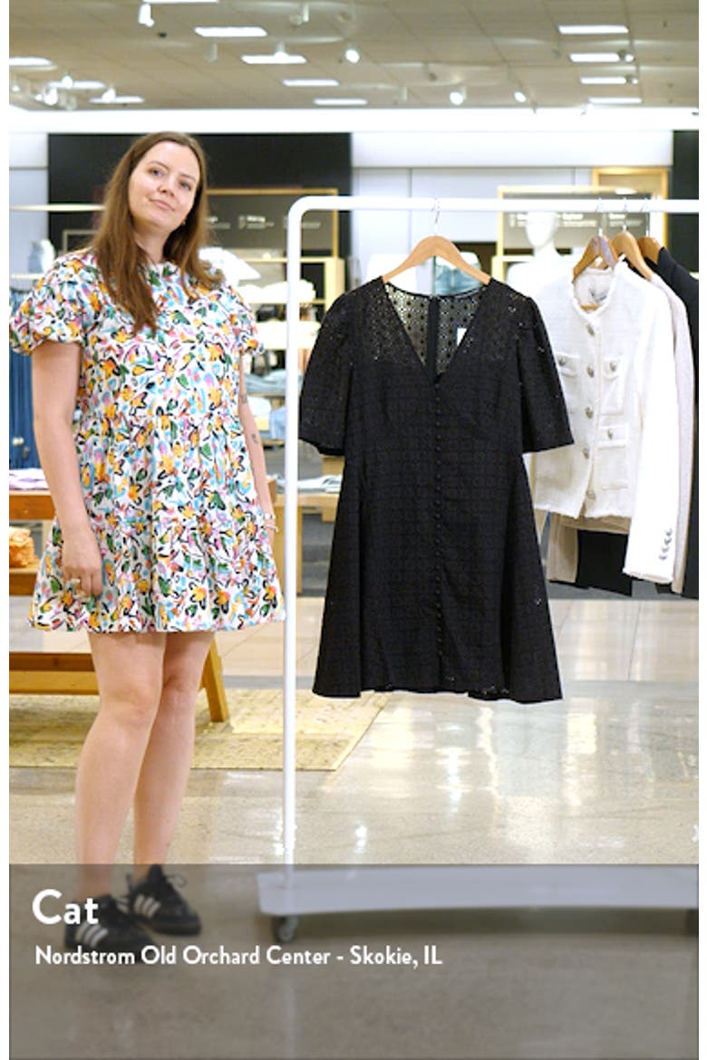 Broderie Lace Minidress video